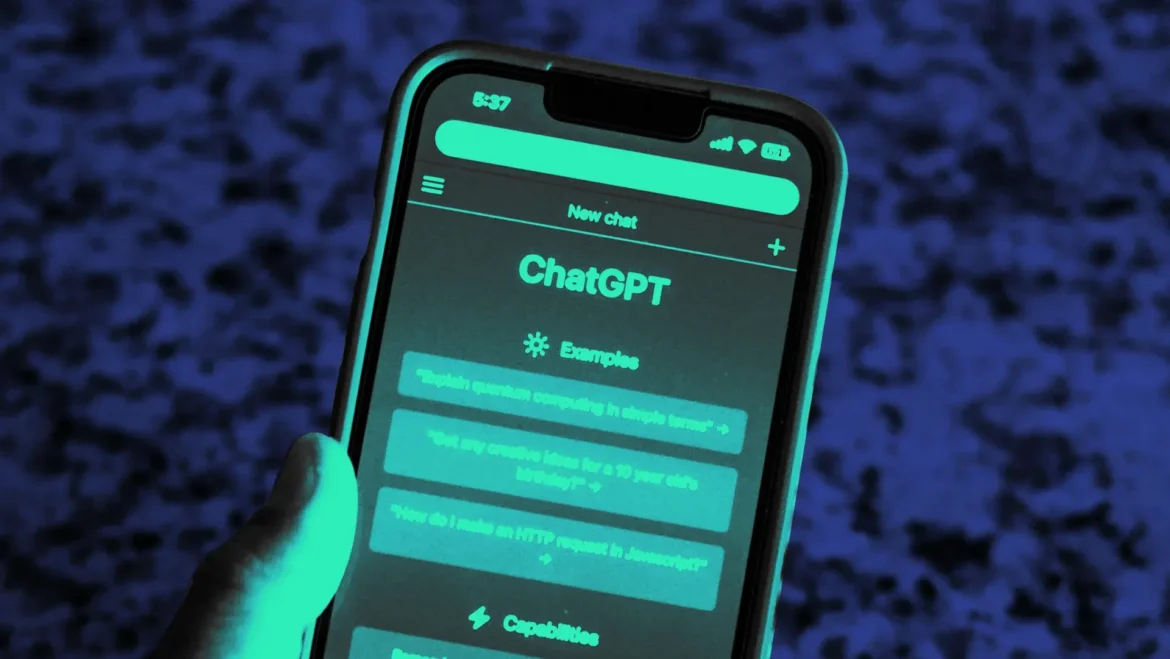 ChatGPT productivity app